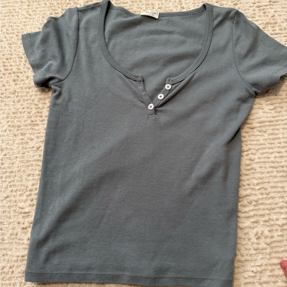 Brandy Melville Blue Top